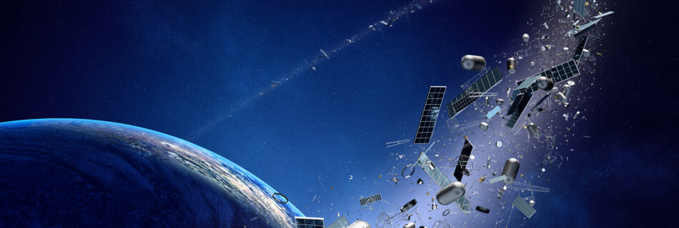 space debris around earth