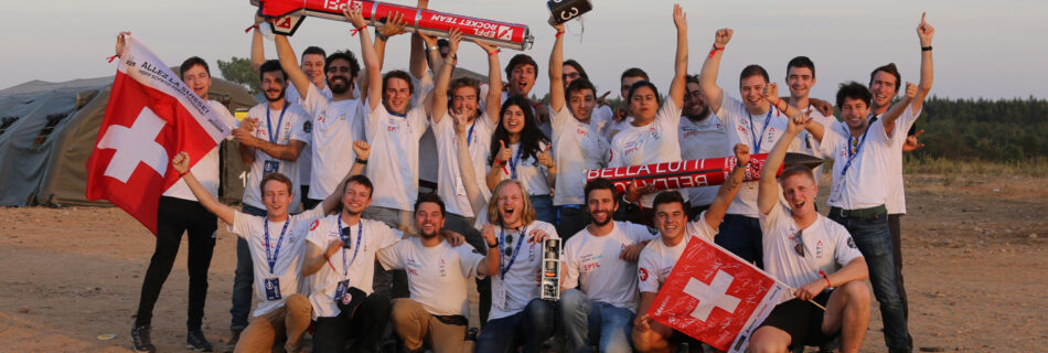EPFL rocket team group photo