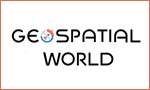 Geospatial world logo