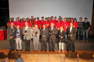 Many of the SwissCube team © Maurice Borgeaud