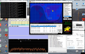 Armin's desktop: the mission control center of SwissCube © Armin Rœsch