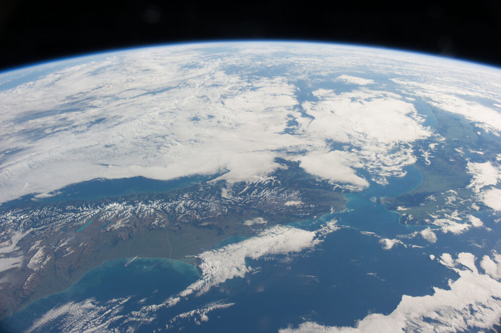 New Zealand seen from the ISS ©NASA