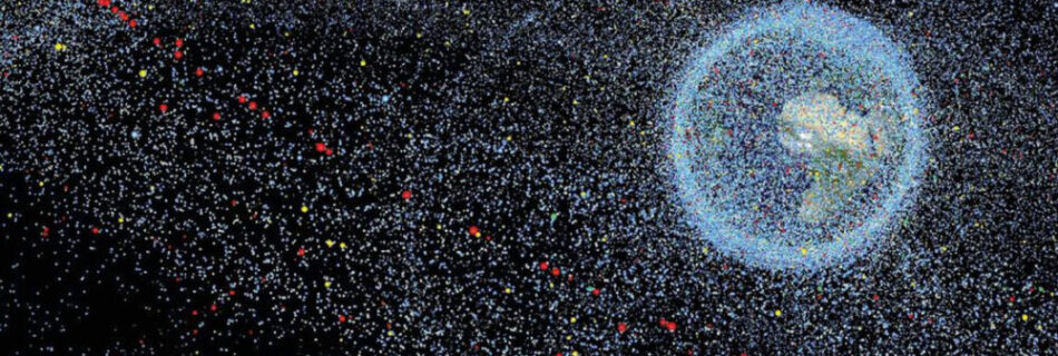model space debris by ESA